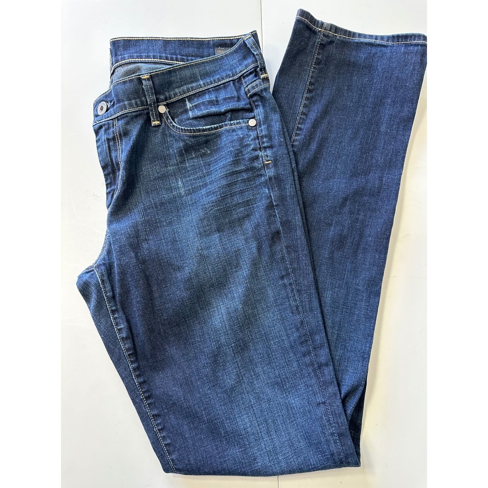 Citizens of Humanity Ava Low Rise Straight Leg Jeans Dark Wash Size 32 1278-243